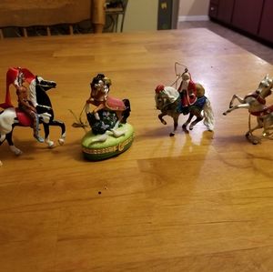 Set of 4 Breyer Ornaments